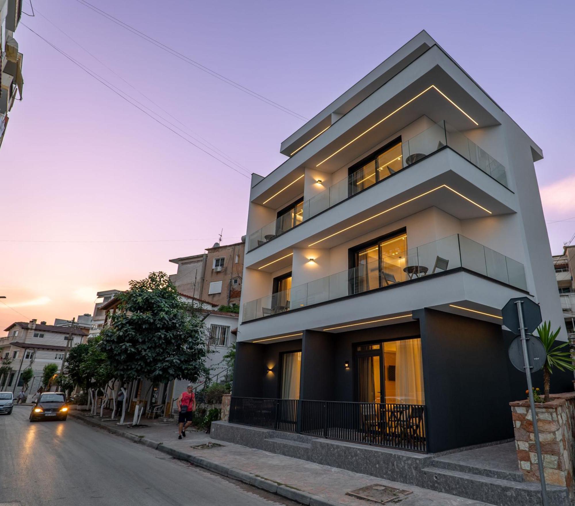 Austin Boutique Hotel Саранда Екстер'єр фото